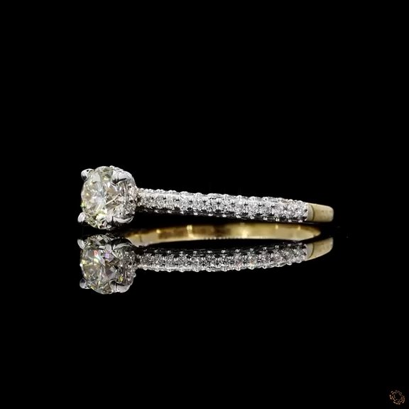 Pavé Solitaire Ring 2