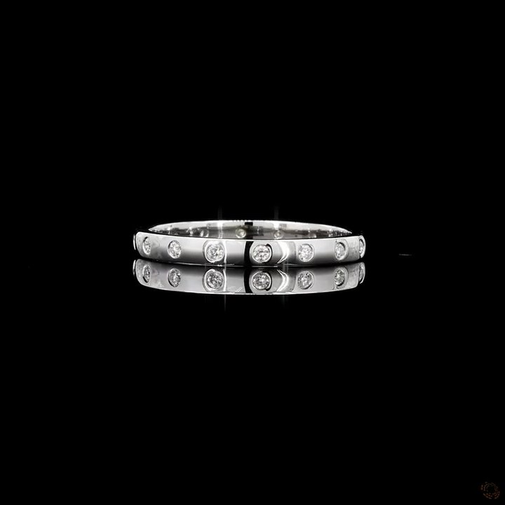 Bezel Diamond Eternity Band 3