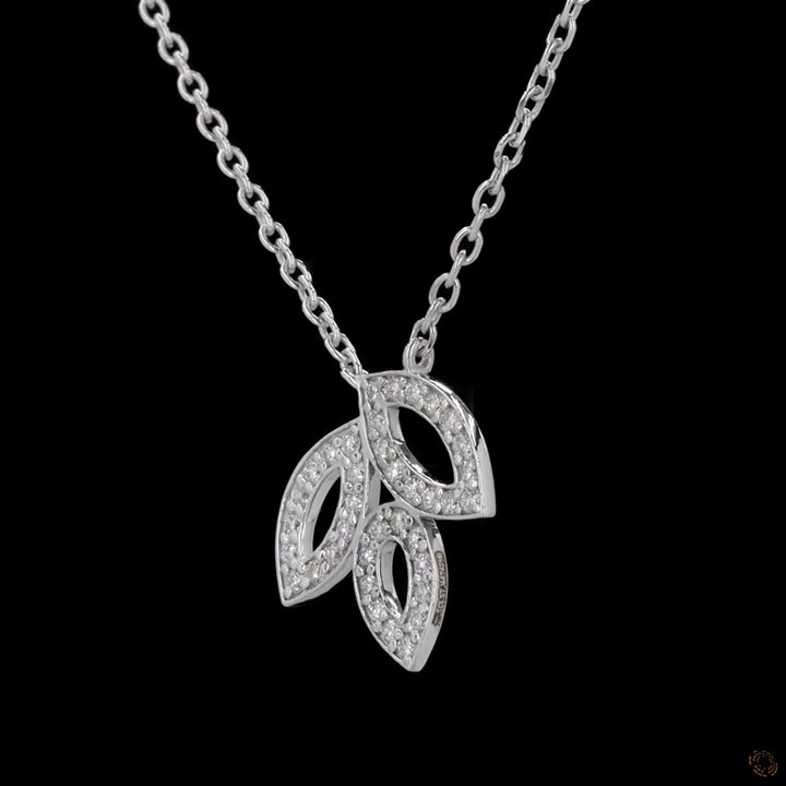 Leaf Cluster Pendant 2