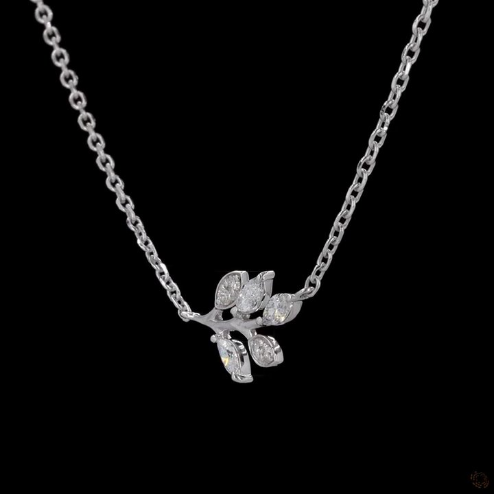 Branch Diamond Pendant 2