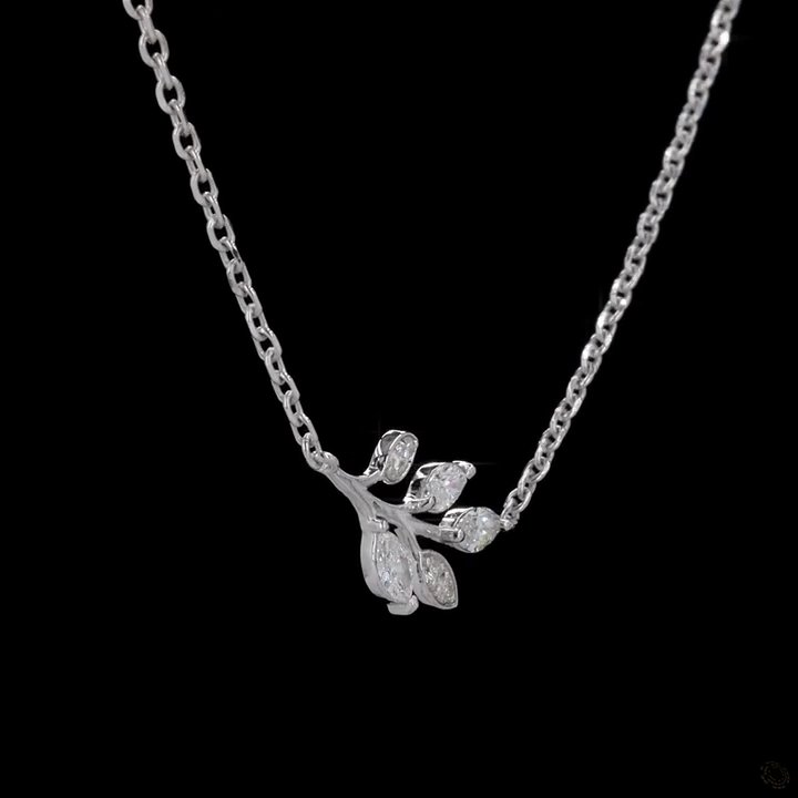 Branch Diamond Pendant 3
