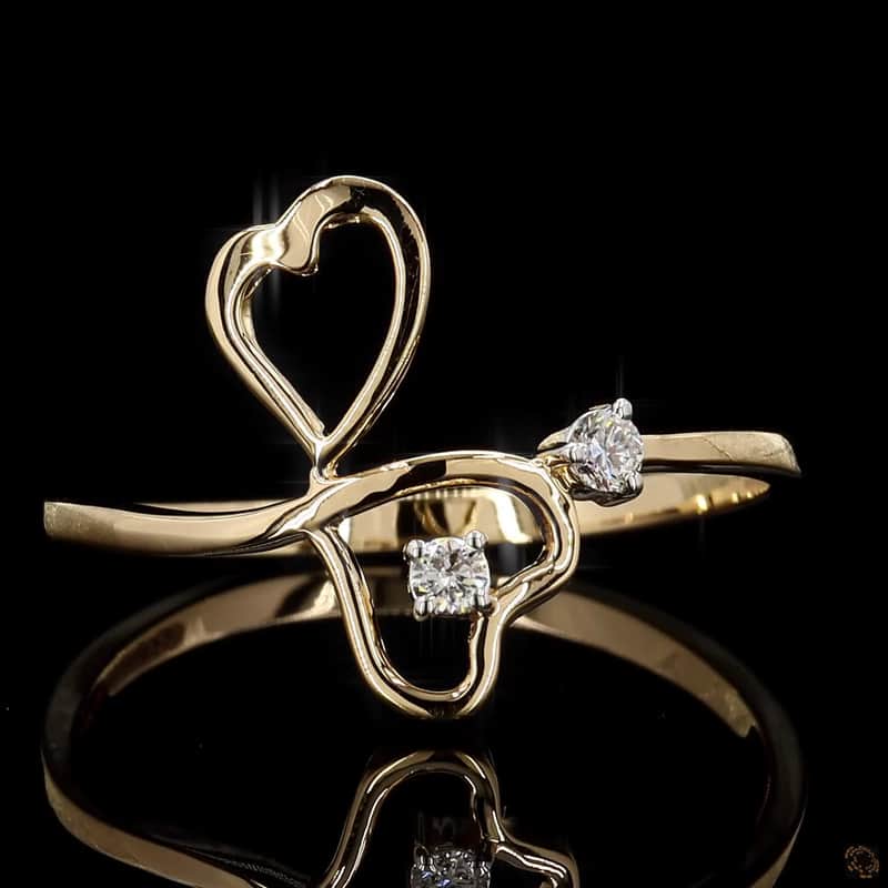 Butterfly Diamond Ring 2