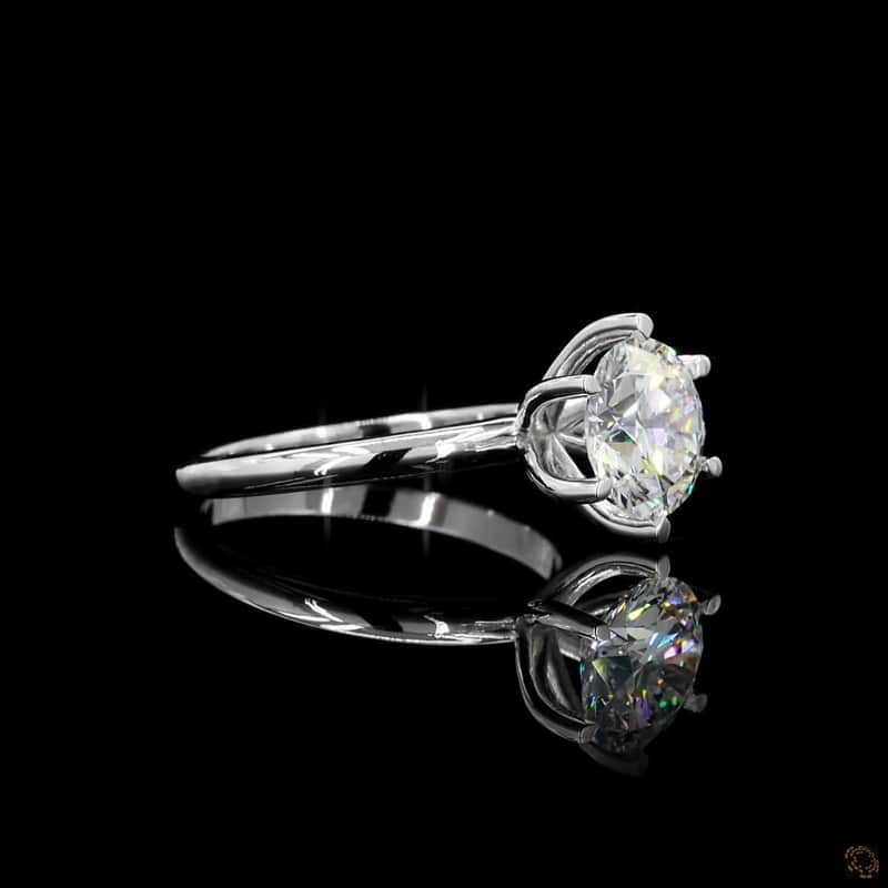 Six-Prong Solitaire Ring 3