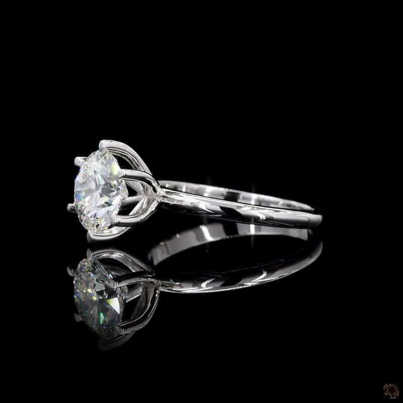 Six-Prong Solitaire Ring 4