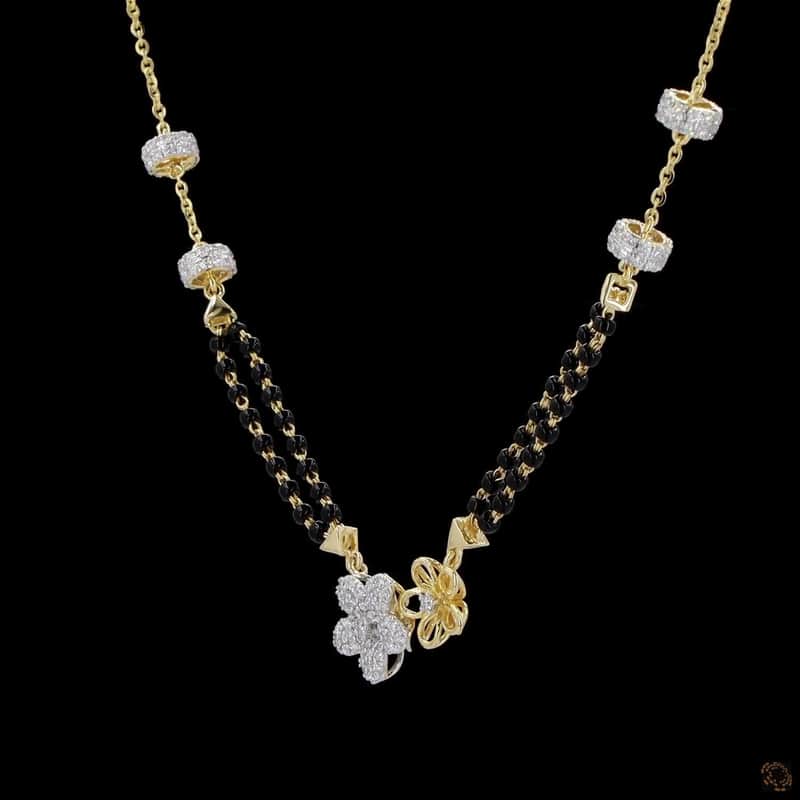 Dual Floral Mangalsutra 3