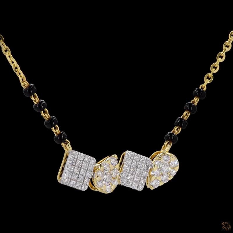 Geometric Charm Mangalsutra 2