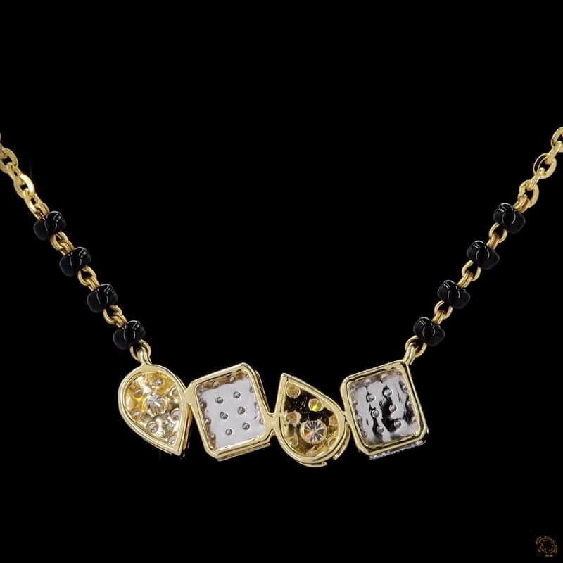 Geometric Charm Mangalsutra 4
