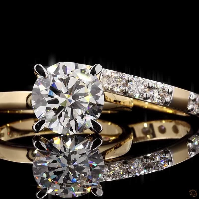 Pavé Solitaire Ring 2