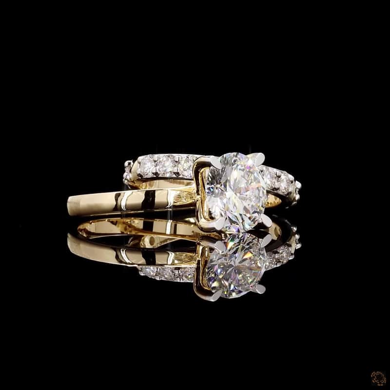 Pavé Solitaire Ring 3