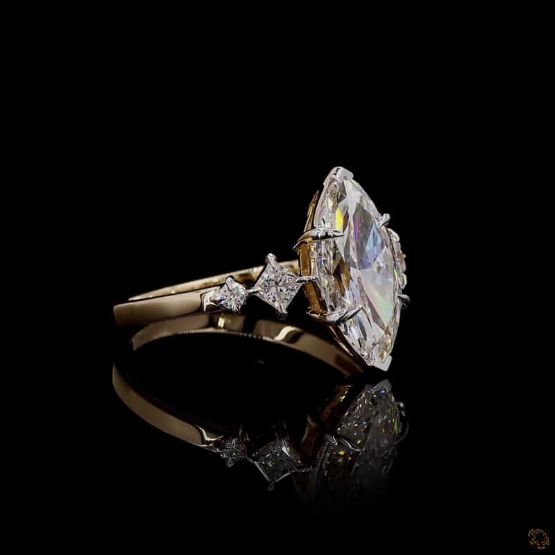 Marquise Graduated Ring 2