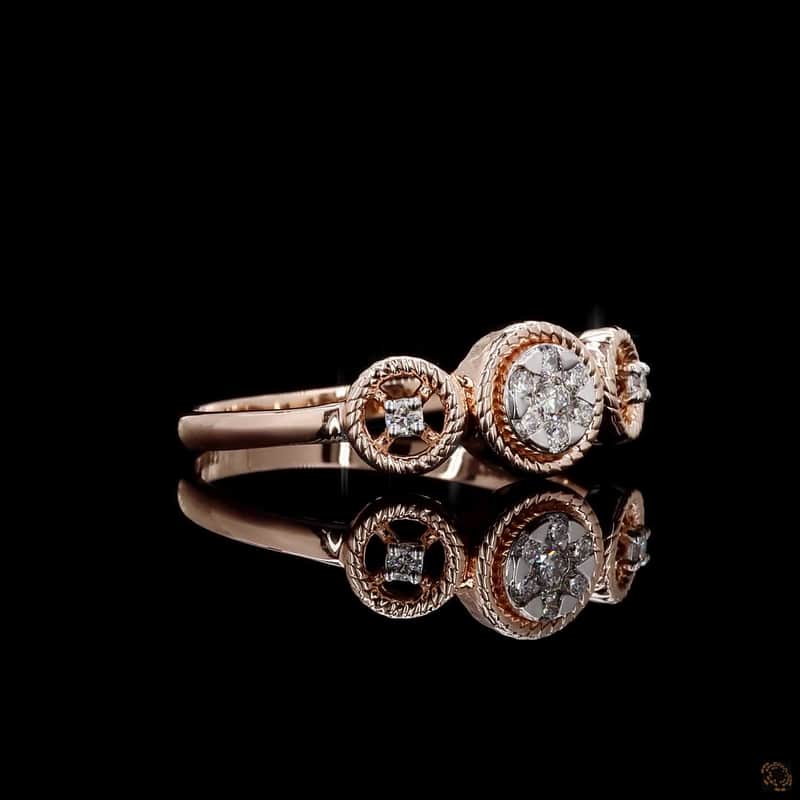 Triple Circle Rope Ring 2