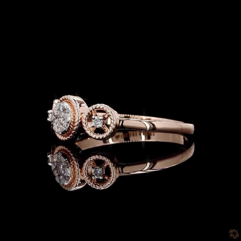 Triple Circle Rope Ring 3
