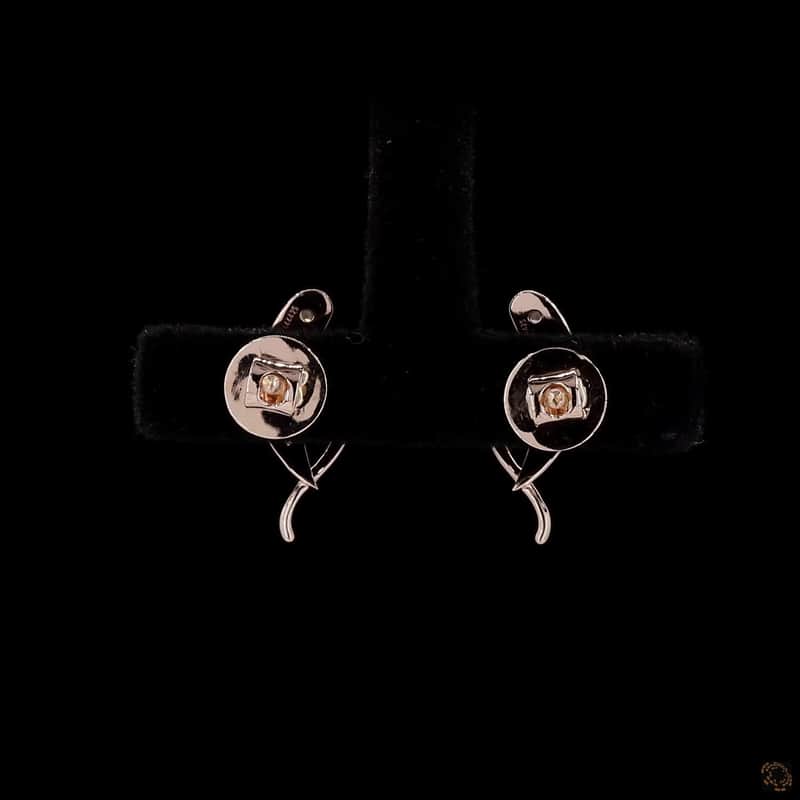 Bypass Leaf Stud Earrings 4