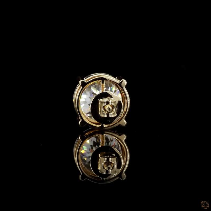 Four-Prong Solitaire Stud Earrings 4