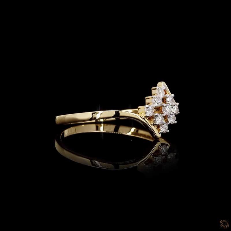 Diamond Cluster Bypass Ring 3