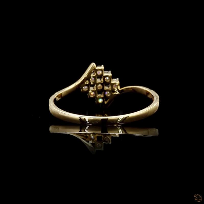 Diamond Cluster Bypass Ring 5