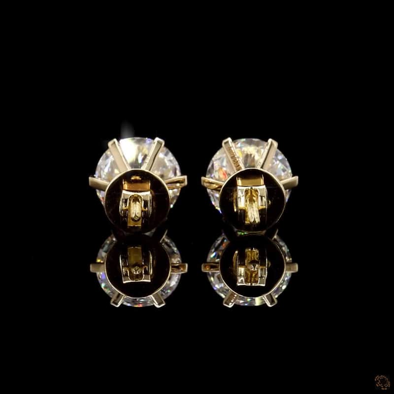 Six-Prong Solitaire Stud Earrings 4