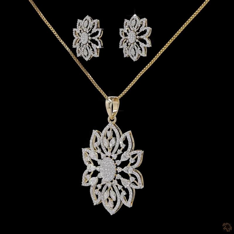 Openwork Floral Stud Earrings 3