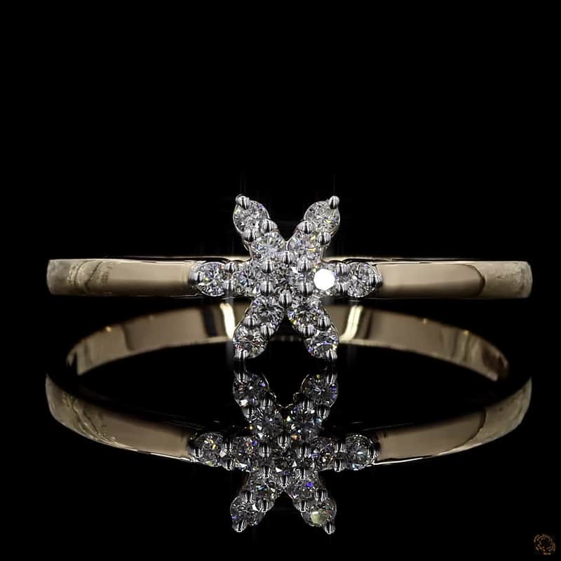 Snowflake Cluster Ring 2
