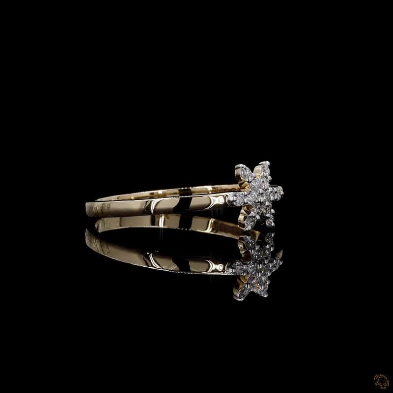 Snowflake Cluster Ring 3