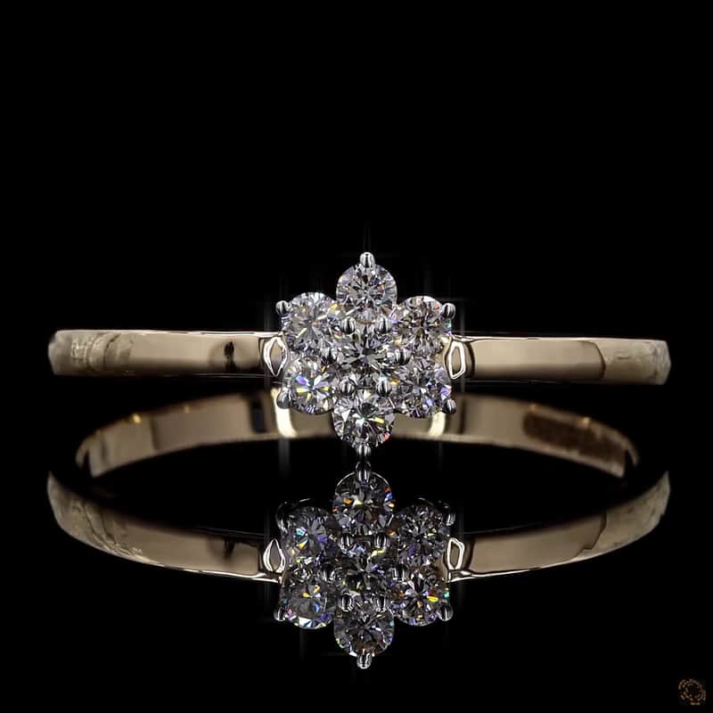 Floral Cluster Ring 2