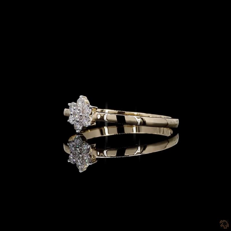 Floral Cluster Ring 4