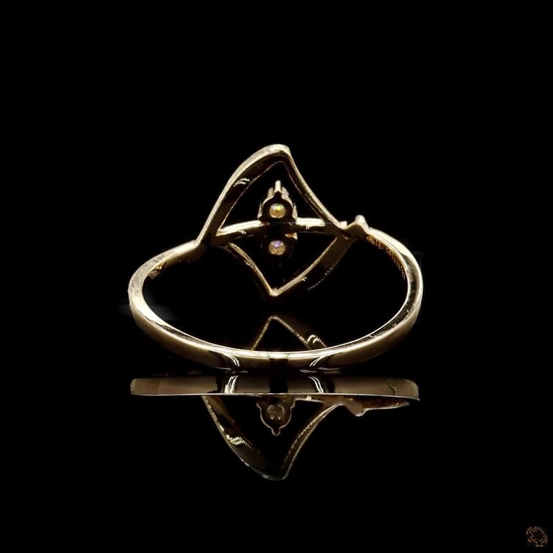 Open Geometric Diamond Ring 3