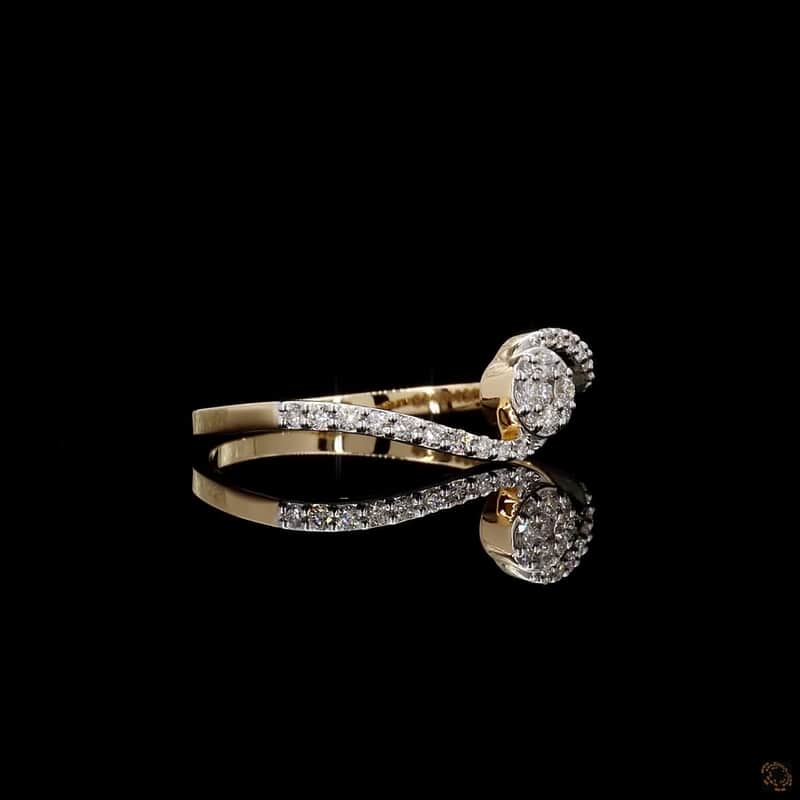 Cluster Bypass Diamond Ring 3
