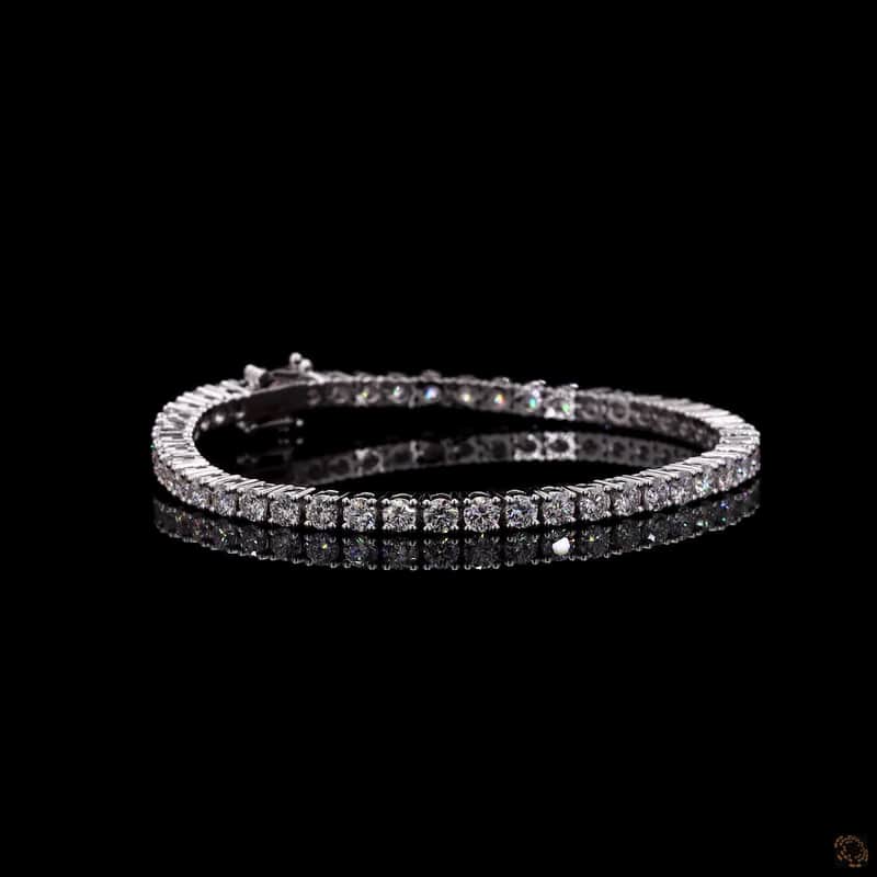 Round Diamond Tennis Bracelet 3