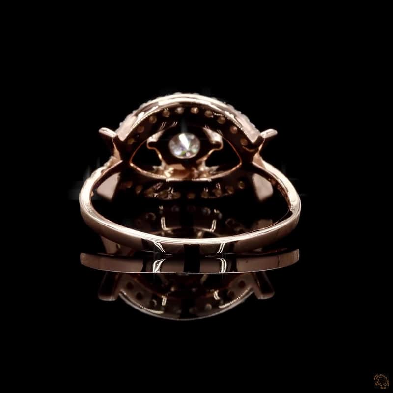 Eye Motif Diamond Ring 5