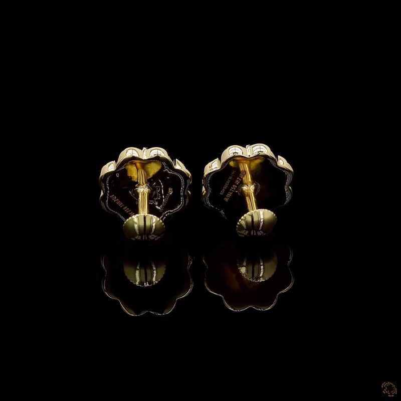 Floral Cluster Stud Earrings 5