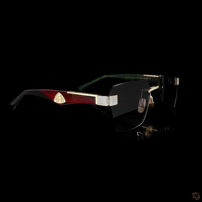 Rimless Square Sunglasses 3