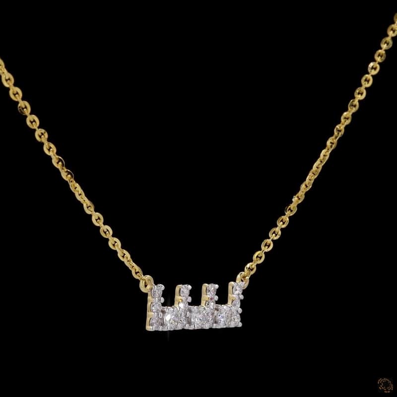 Crown Bar Pendant 3