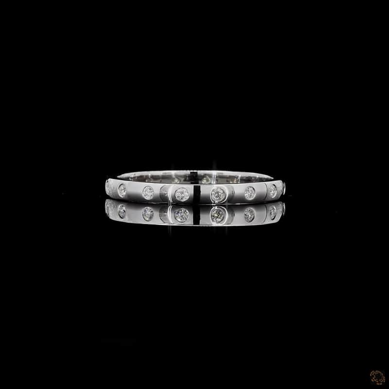 Bezel Set Band Ring 2