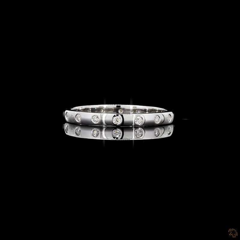 Bezel Set Band Ring 3