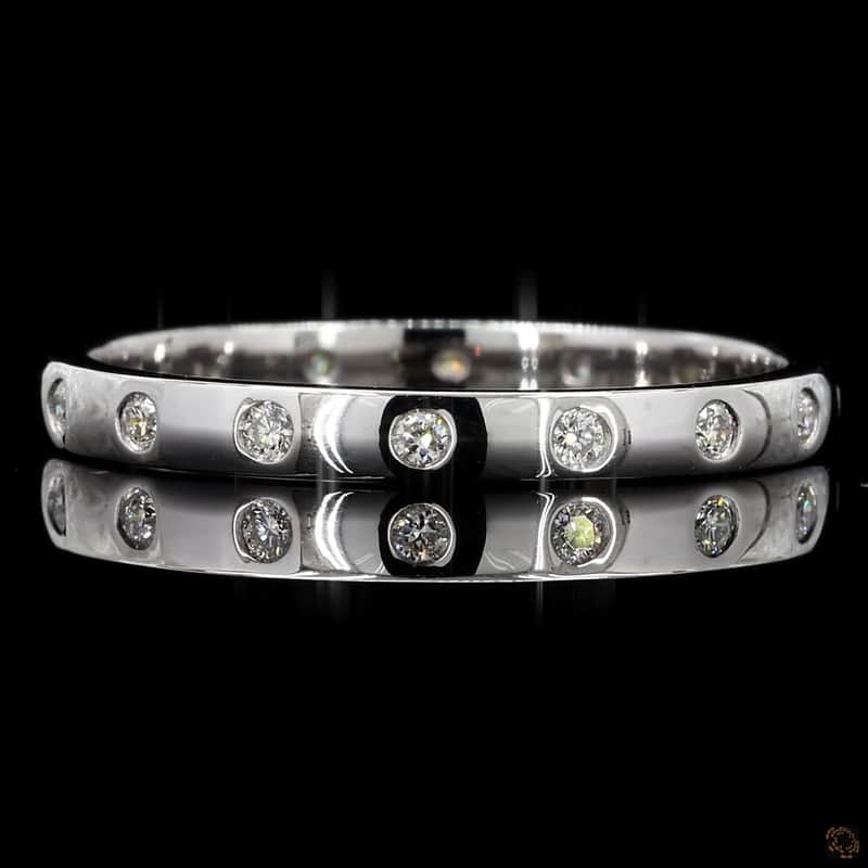 Bezel Set Band Ring 5