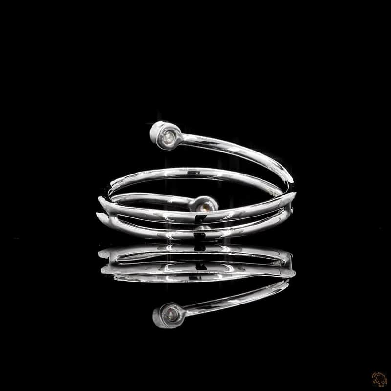 Coil Bypass Diamond Ring 3