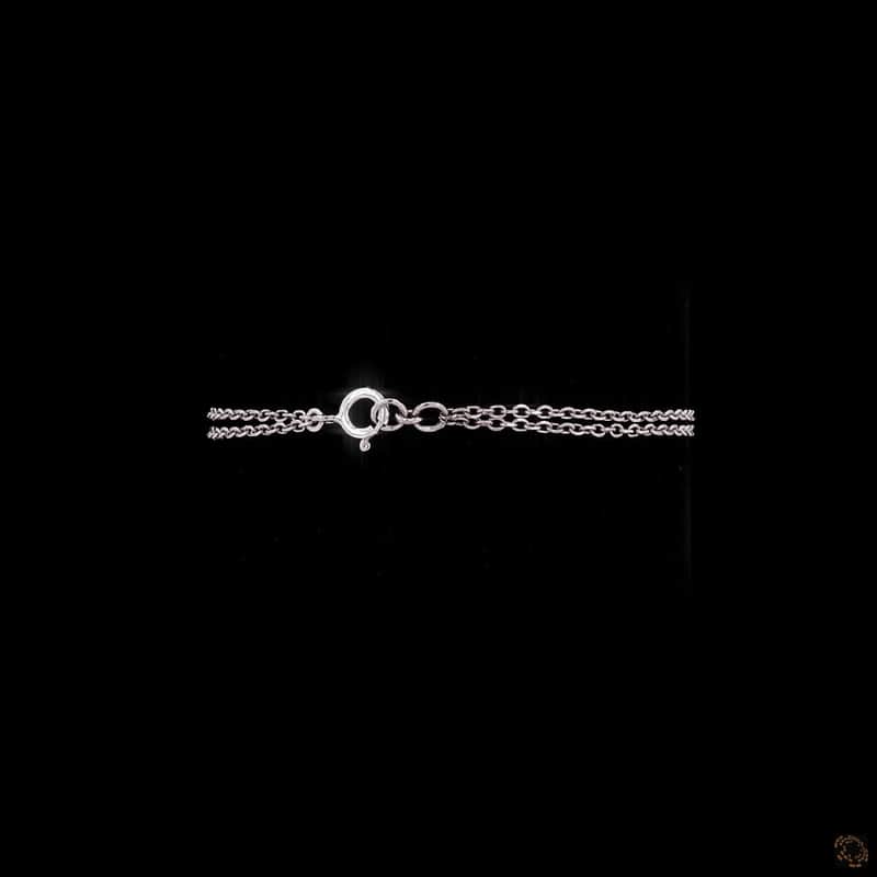 Sapphire Floral Halo Bracelet 3