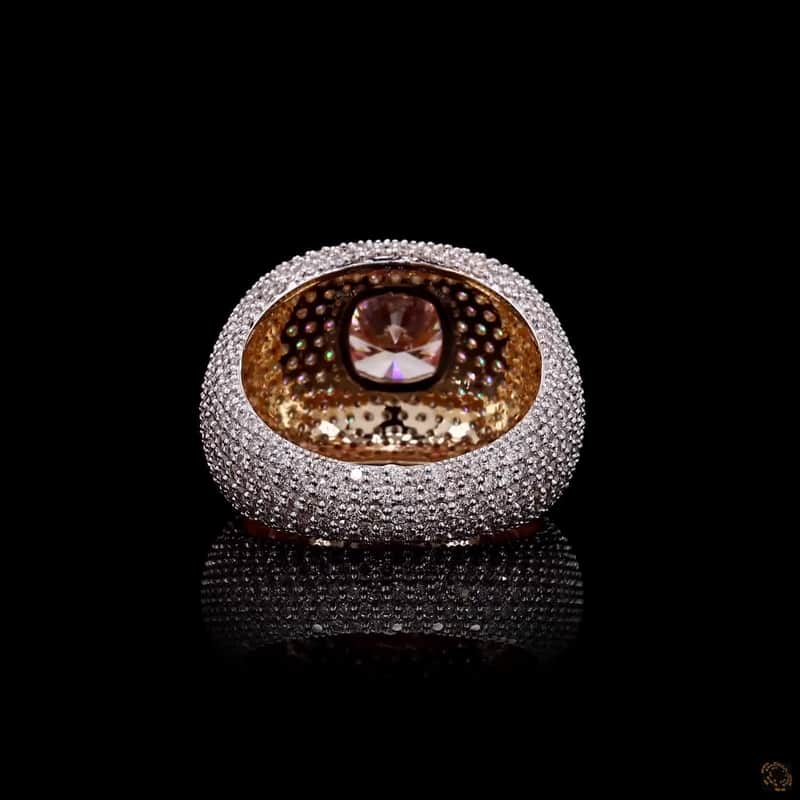 Pavé Domed Cocktail Ring 4