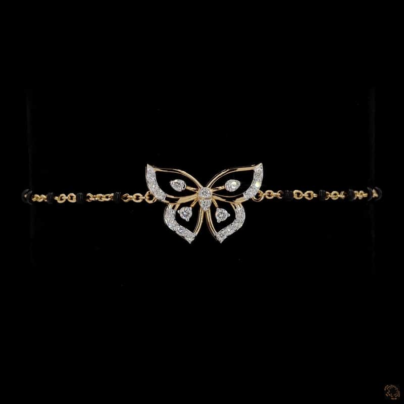 Butterfly Mangalsutra Bracelet 2
