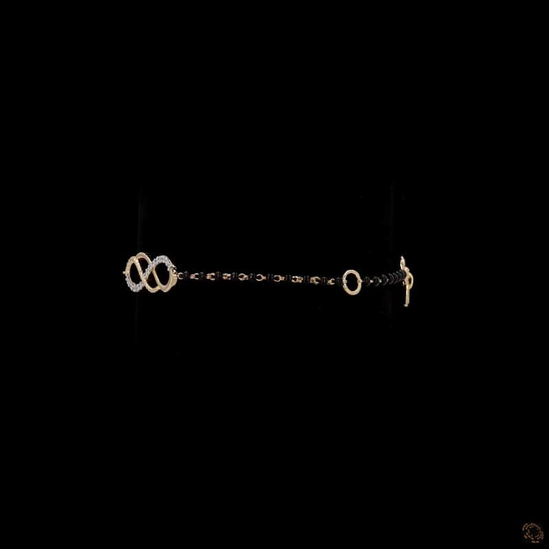 Infinity Mangalsutra Bracelet 3
