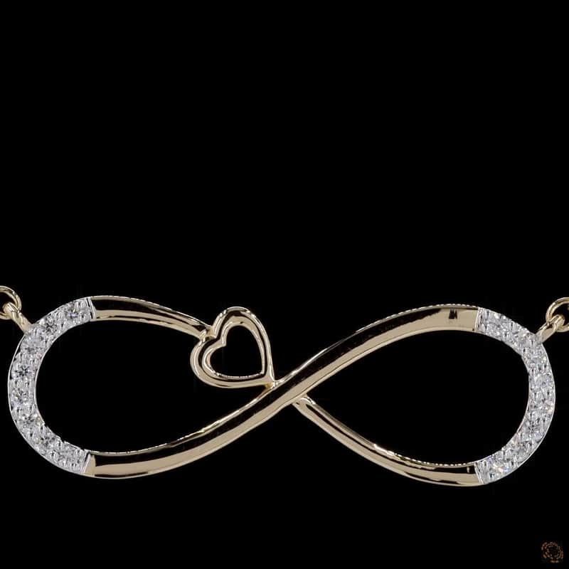 Infinity Heart Pendant 2