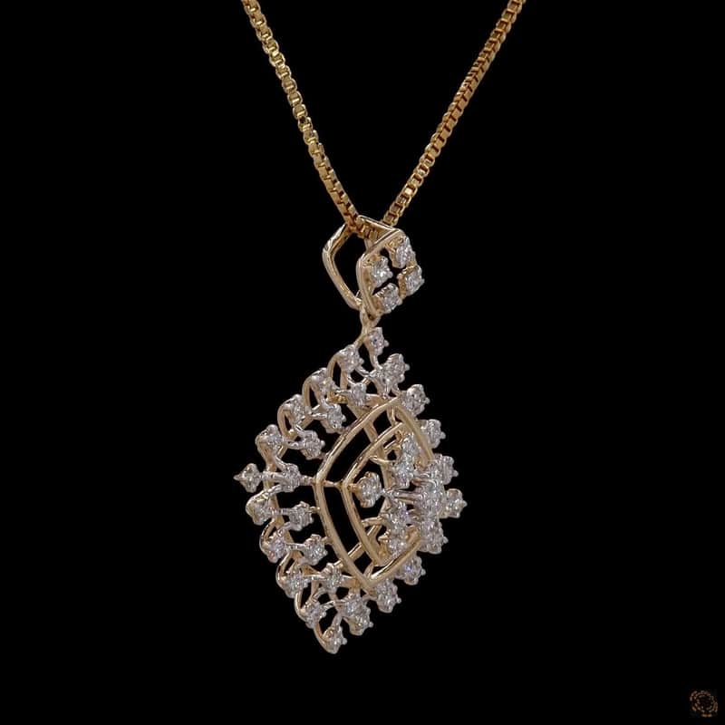 Starburst Grid Pendant 2