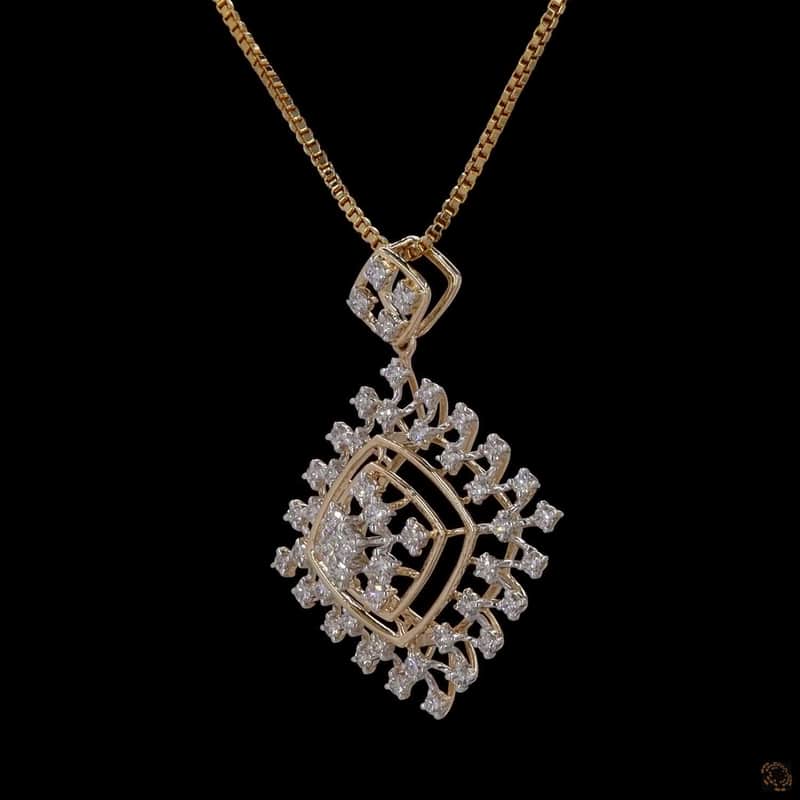 Starburst Grid Pendant 3