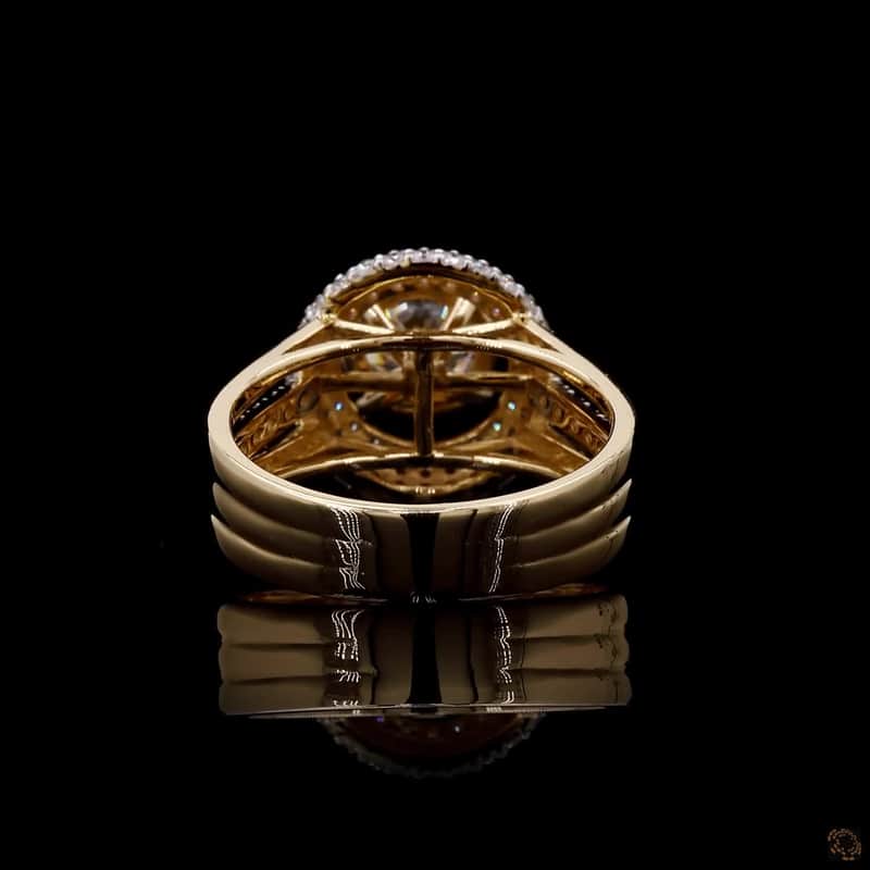 Double Halo Diamond Ring 5