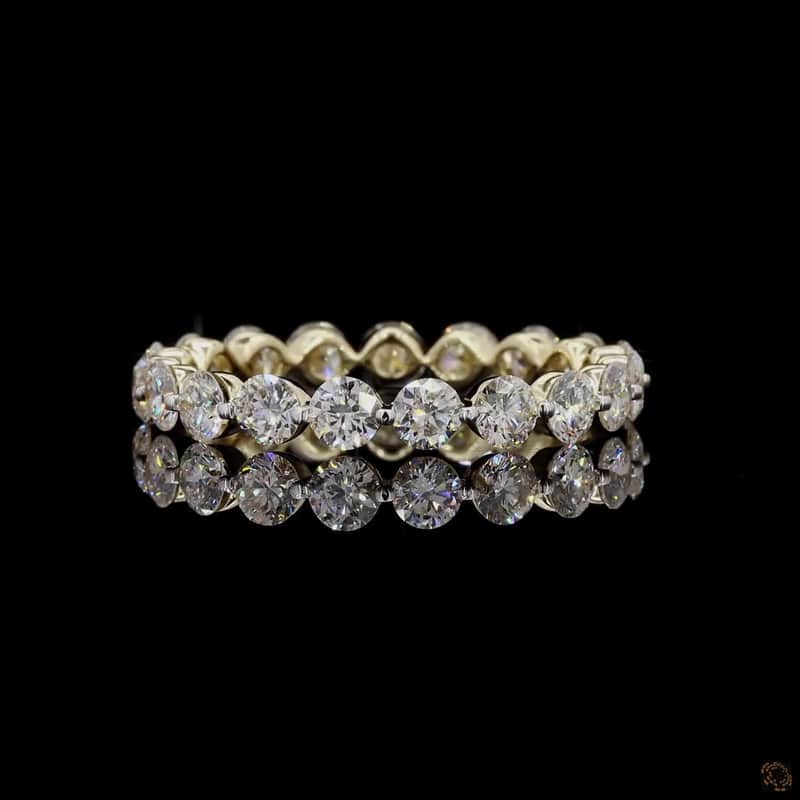 Shared Prong Eternity Ring 3