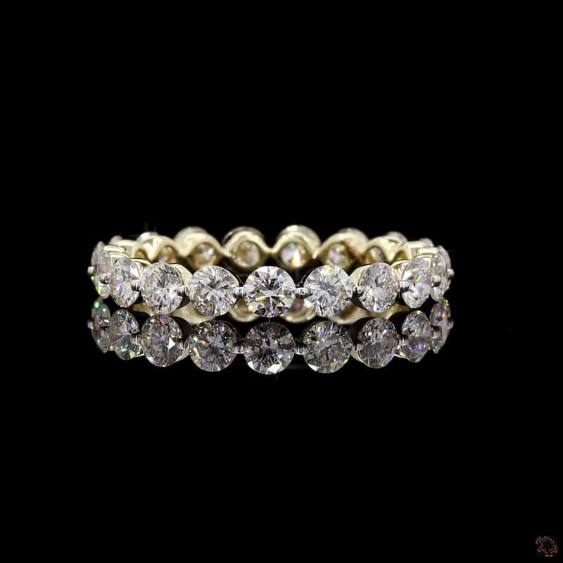 Shared Prong Eternity Ring 4