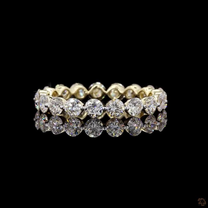 Shared Prong Eternity Ring 5