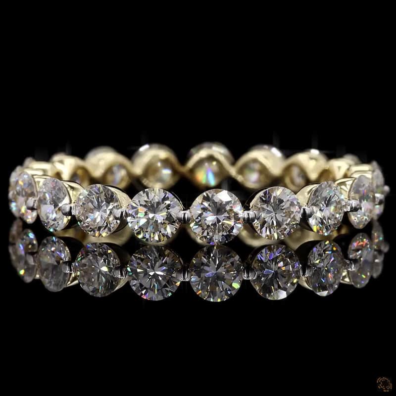 Shared Prong Eternity Ring 6