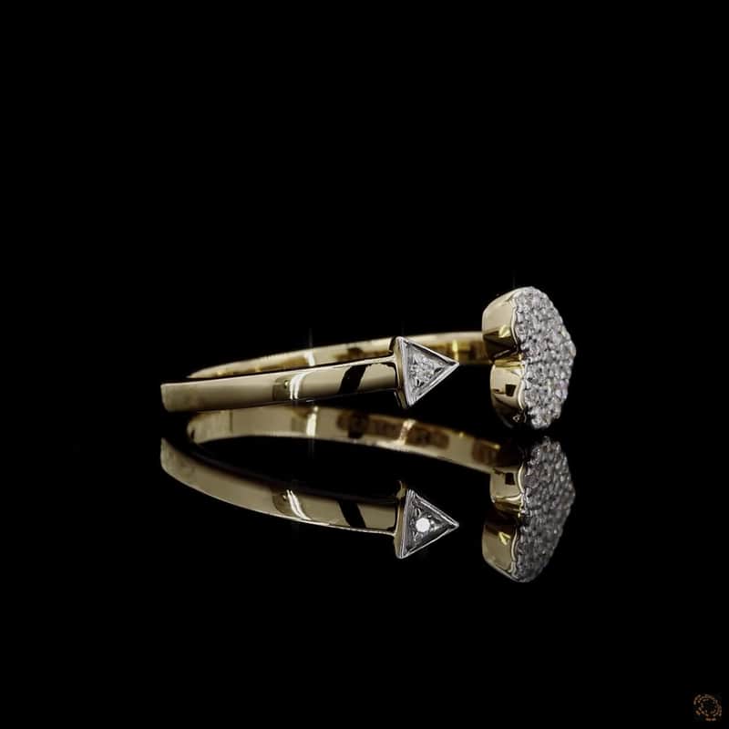 Heart Arrow Bypass Ring 3